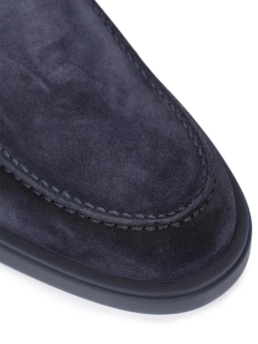 Ботинки замшевые на меху SANTONI MGDG17823OOTAGEXU60 Синий  Фото 5