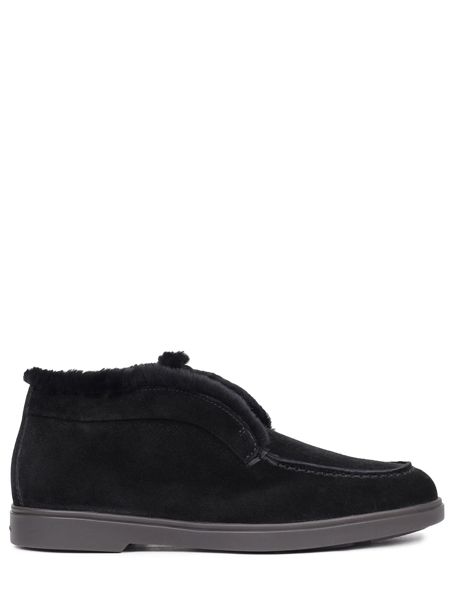Ботинки замшевые SANTONI WUYG58457NERAPFRN01 Черный 