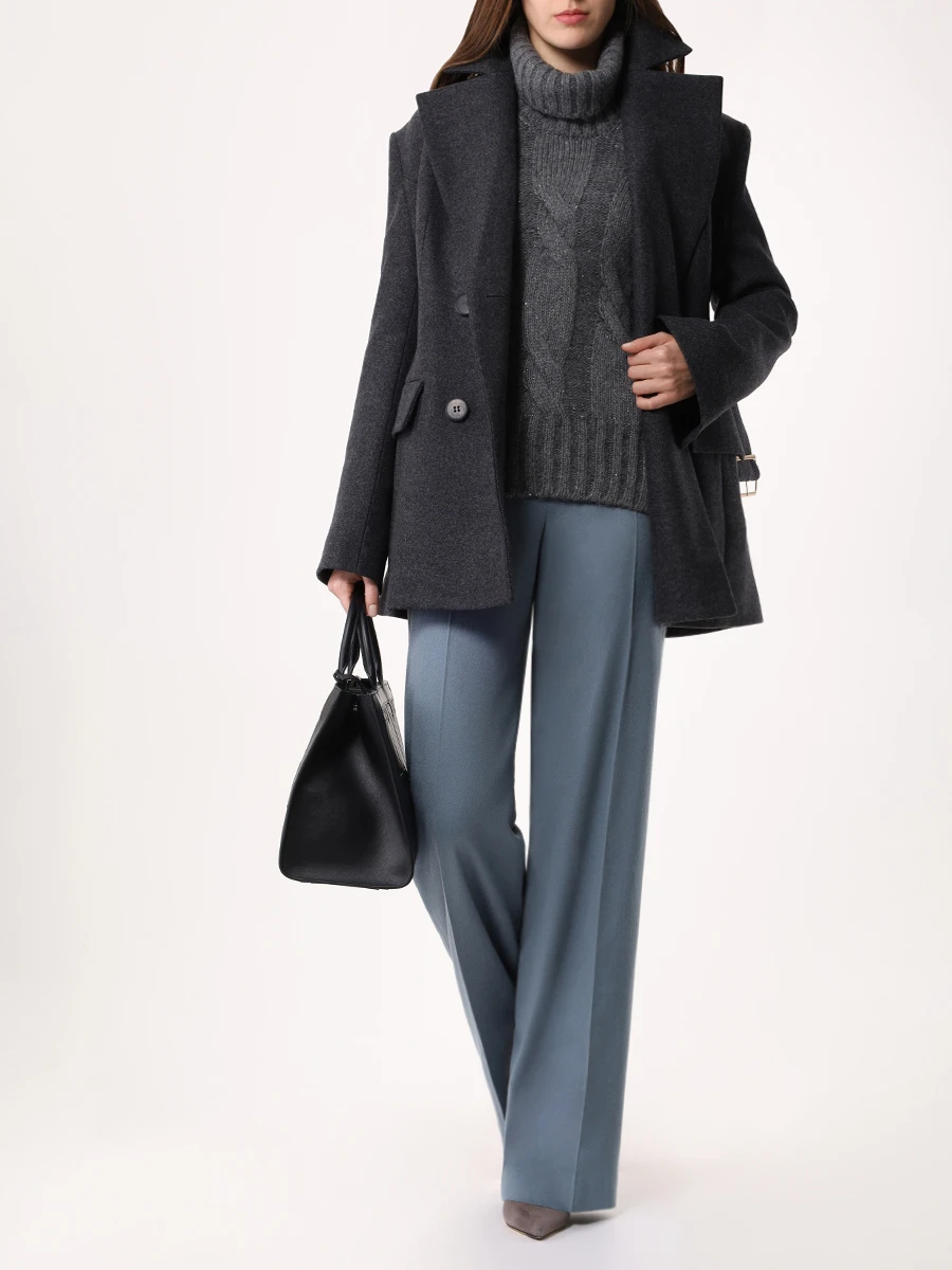 

Свитер шерстяной, Серый, 10201/33110/096 Темно