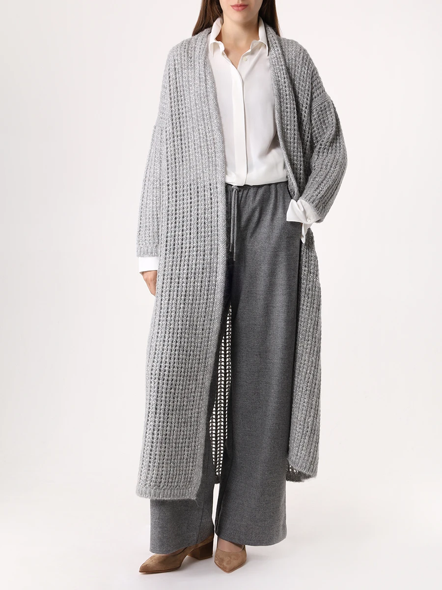 

Кардиган с пайетками, Бежевый, D350804C 35D13B 0921