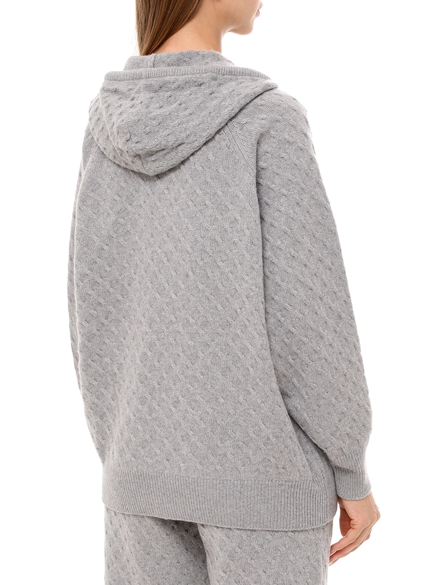 Олимпийка кашемировая PANICALE D350647CA 35D12B 0920 Серый  Фото 3