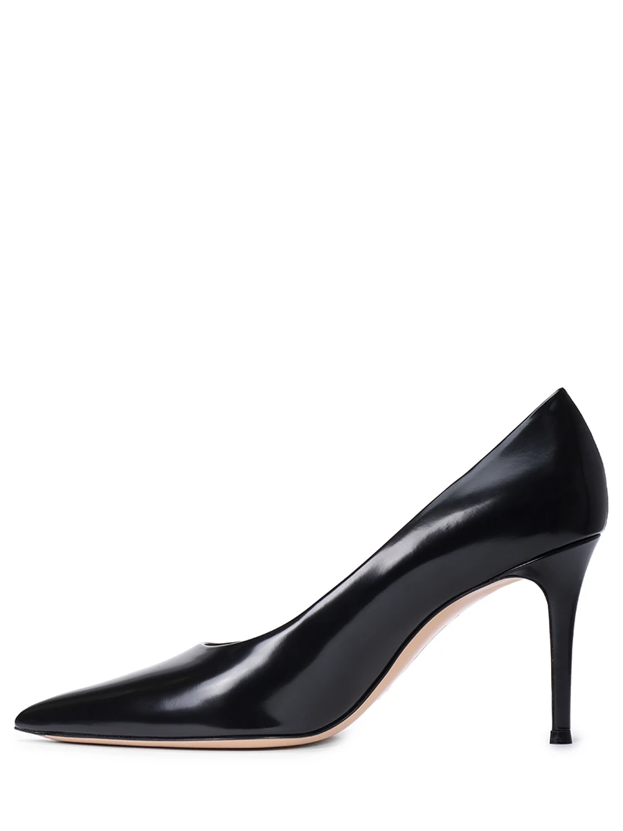 Туфли кожаные Gianvito GIANVITO ROSSI G22277-85RIC-TOKNERO Черный  Фото 3