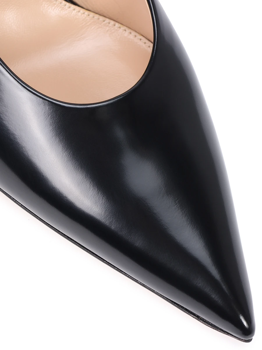 Туфли кожаные Gianvito GIANVITO ROSSI G22277-85RIC-TOKNERO Черный  Фото 5
