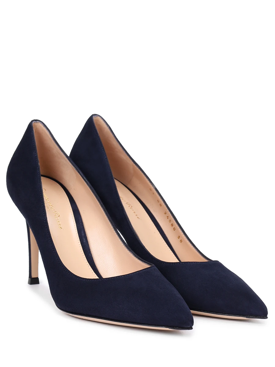 

Туфли замшевые Gianvito, Синий, G24580-85RIC-CAMDENI