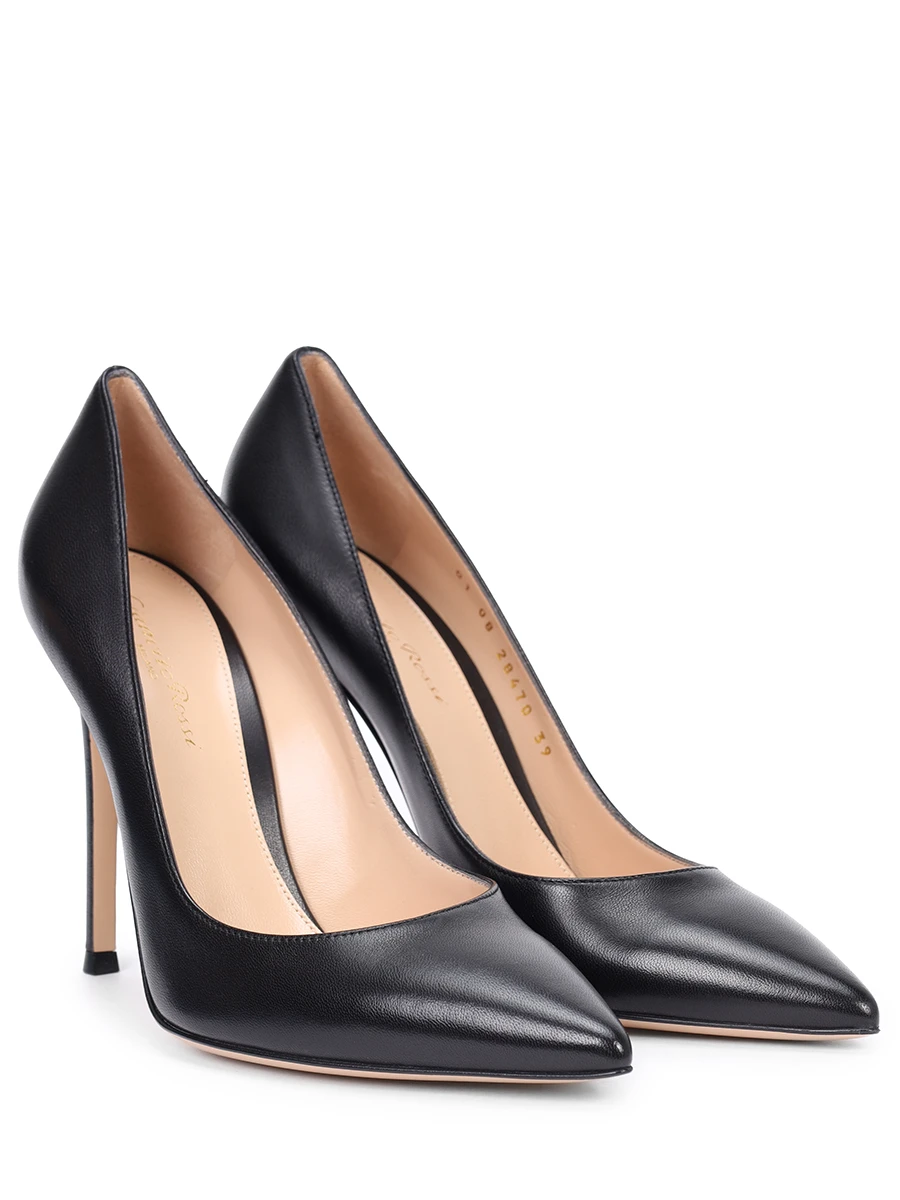 Туфли кожаные Gianvito GIANVITO ROSSI G28470-15RIC-NAPNERO Черный  Фото 2
