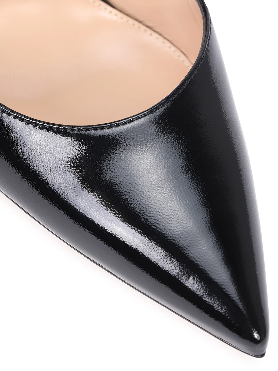 Туфли кожаные Cara GIANVITO ROSSI G95416-11RIC-NUINERO Черный  Фото 5