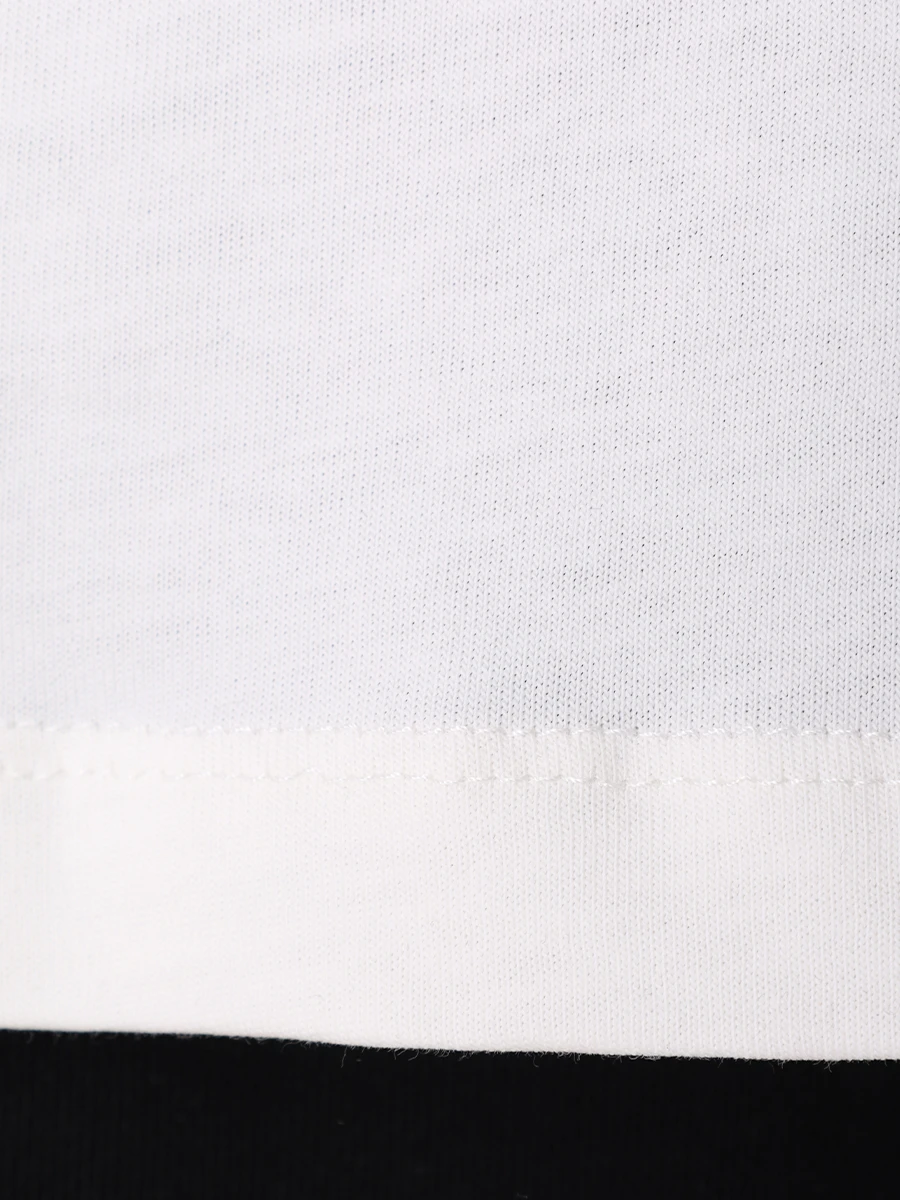 

Футболка хлопковая, Белый, CFABM01334 OFF WHITE