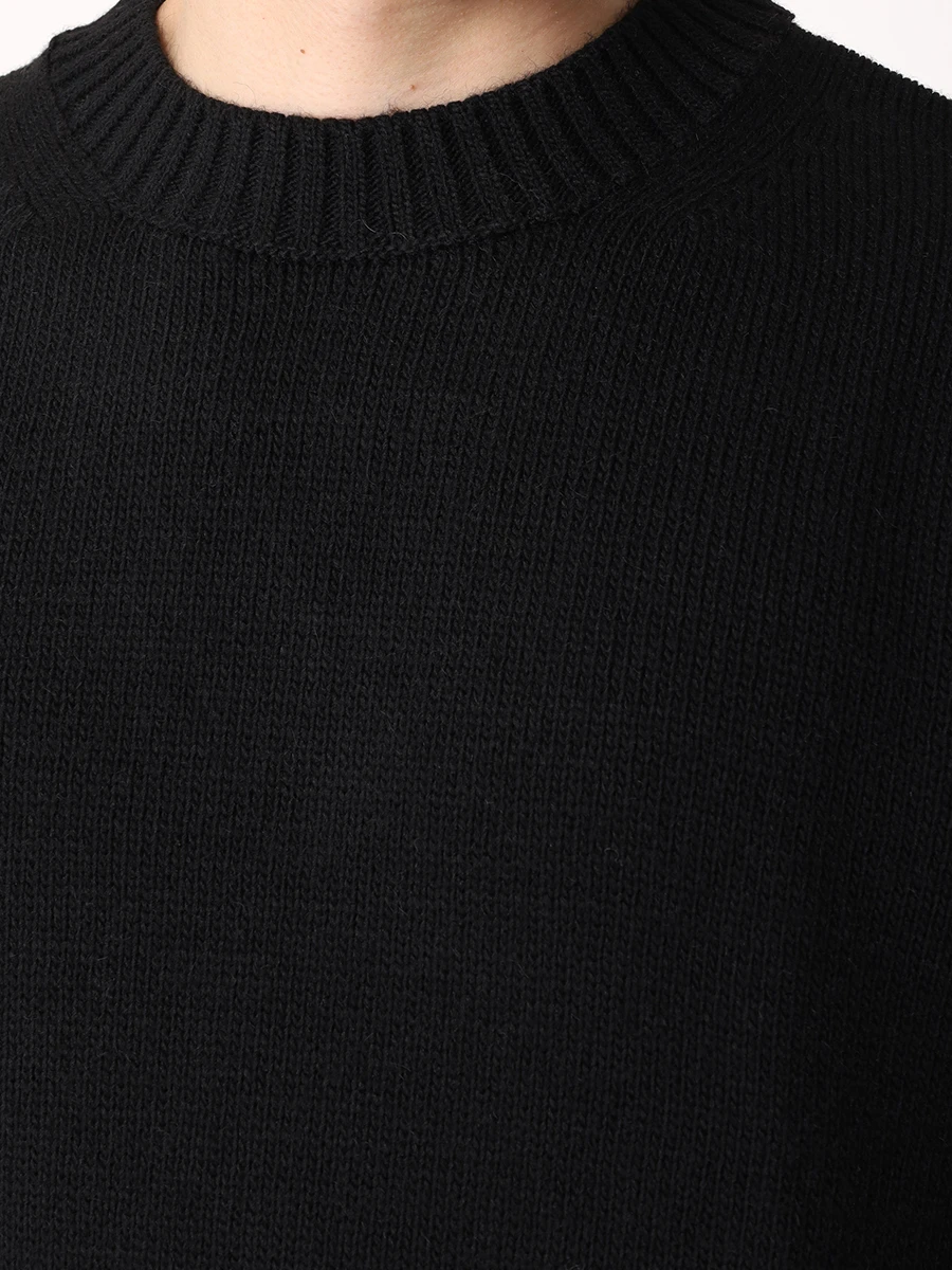 

Джемпер с логотипом, Черный, CFABM01419 NERO