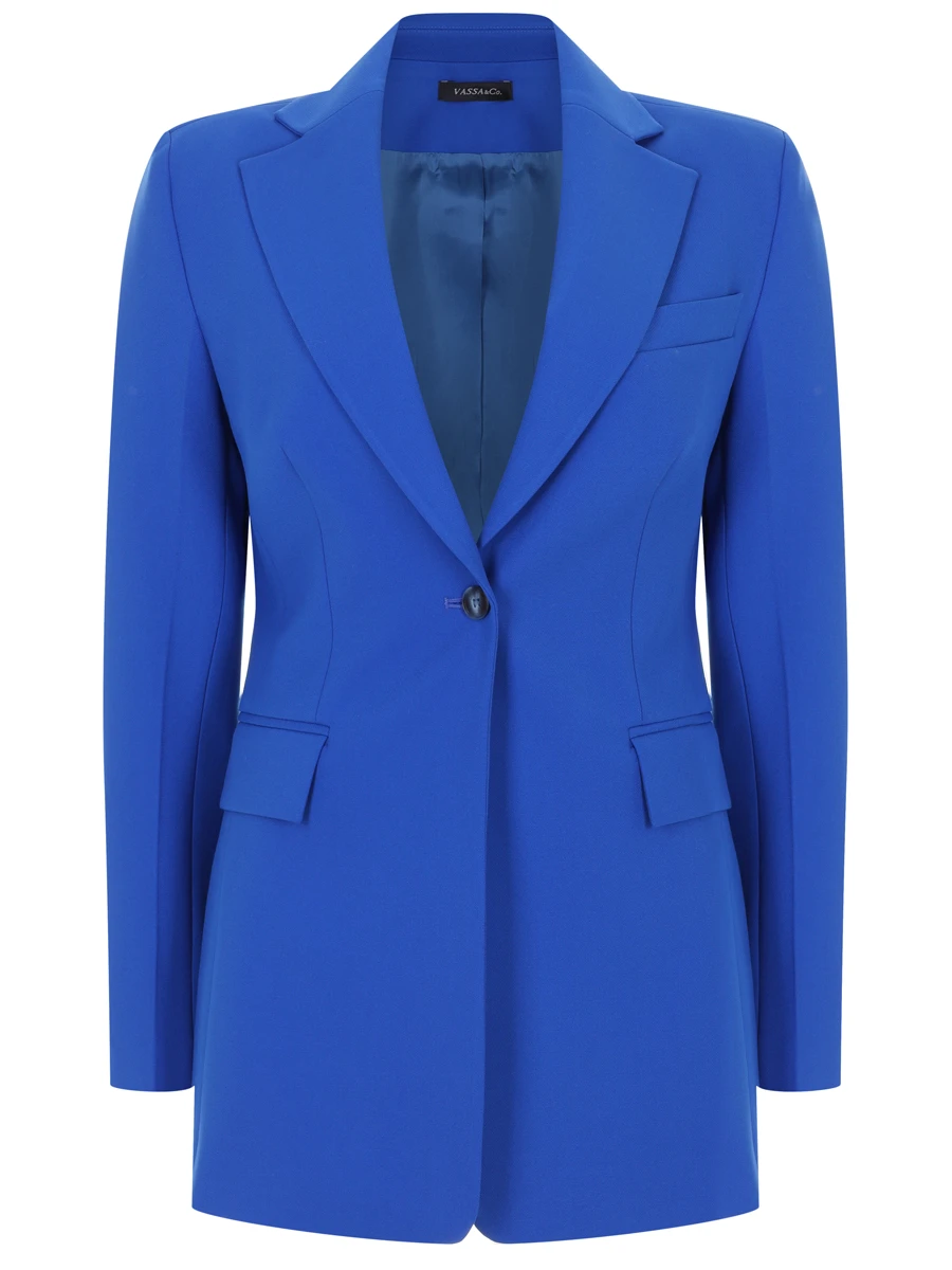 

Пиджак шерстяной, Синий, V245487-2058C64