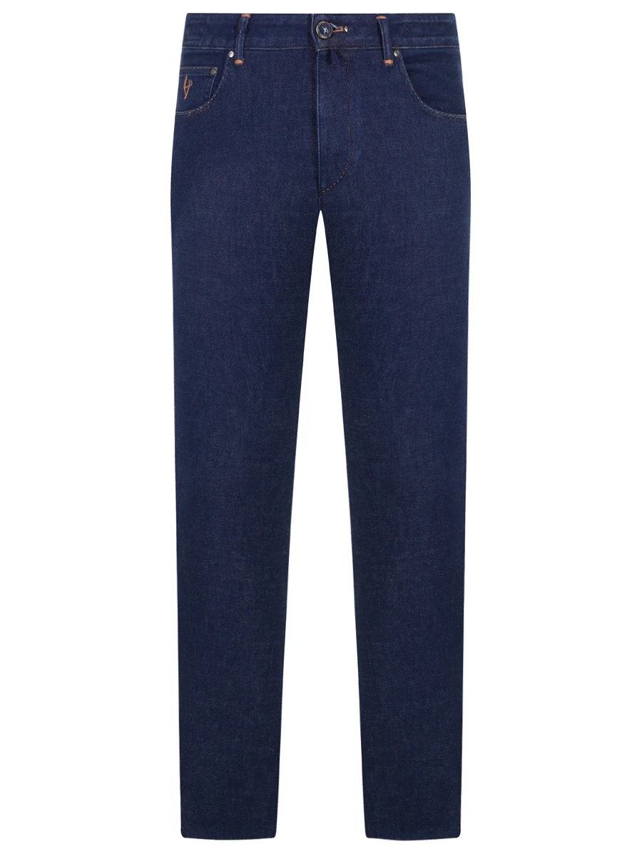 Джинсы Slim Fit хлопковые HANDPICKED 2560/W1/RAVELLO-SKETCH Синий 