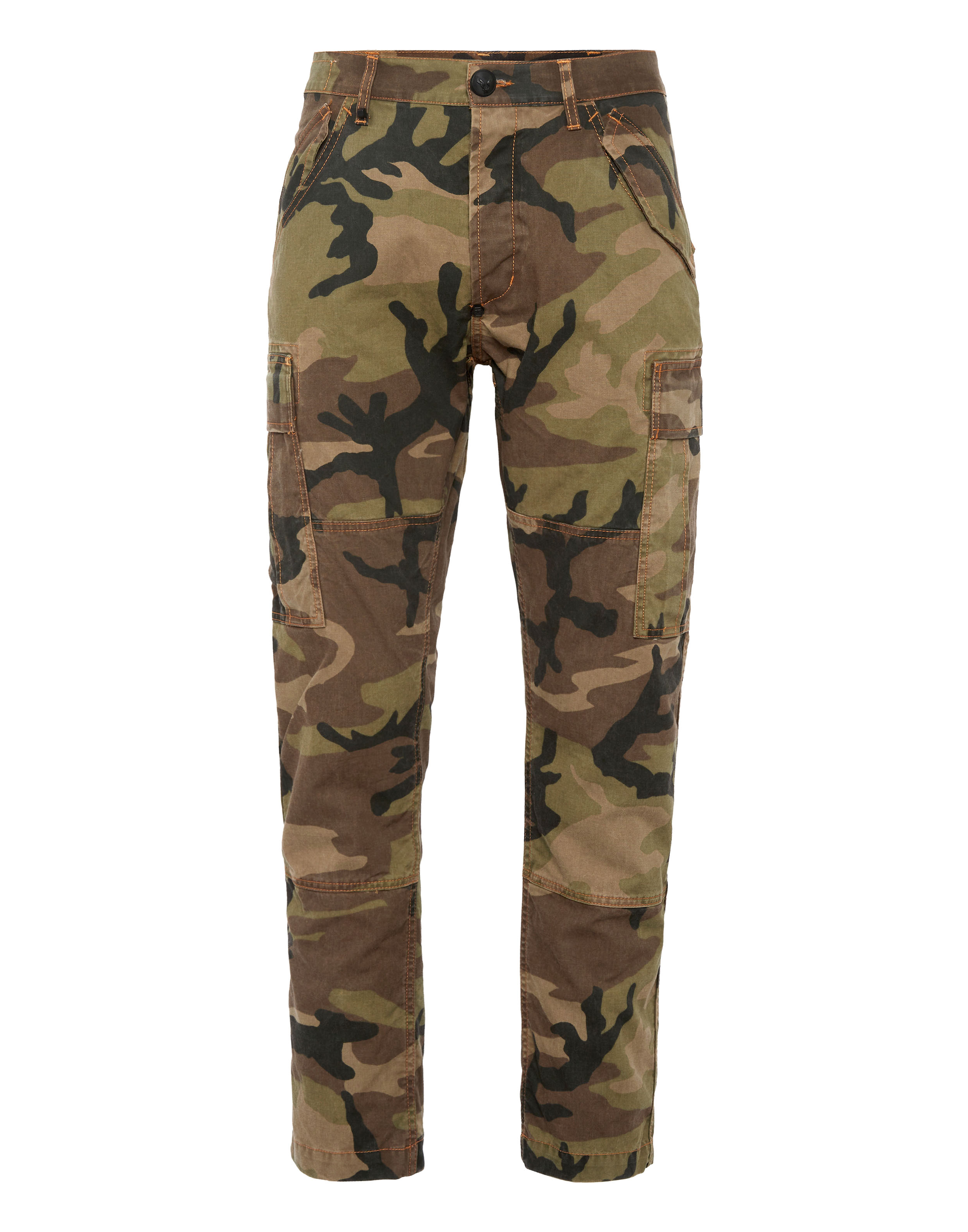 Брюки хлопковые PHILIPP PLEIN