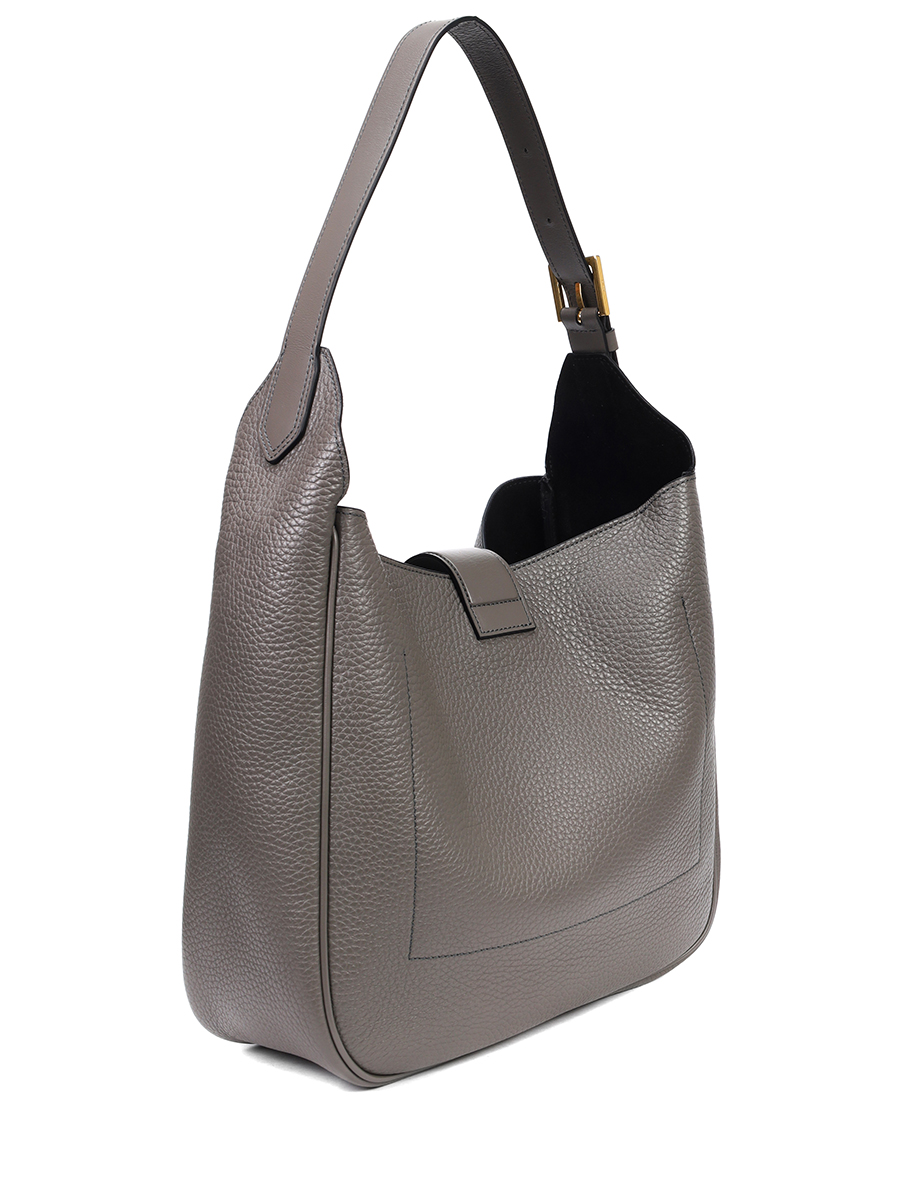 Сумка кожаная TOM FORD L1743-LCL387X 1G003 Серый  Фото 3