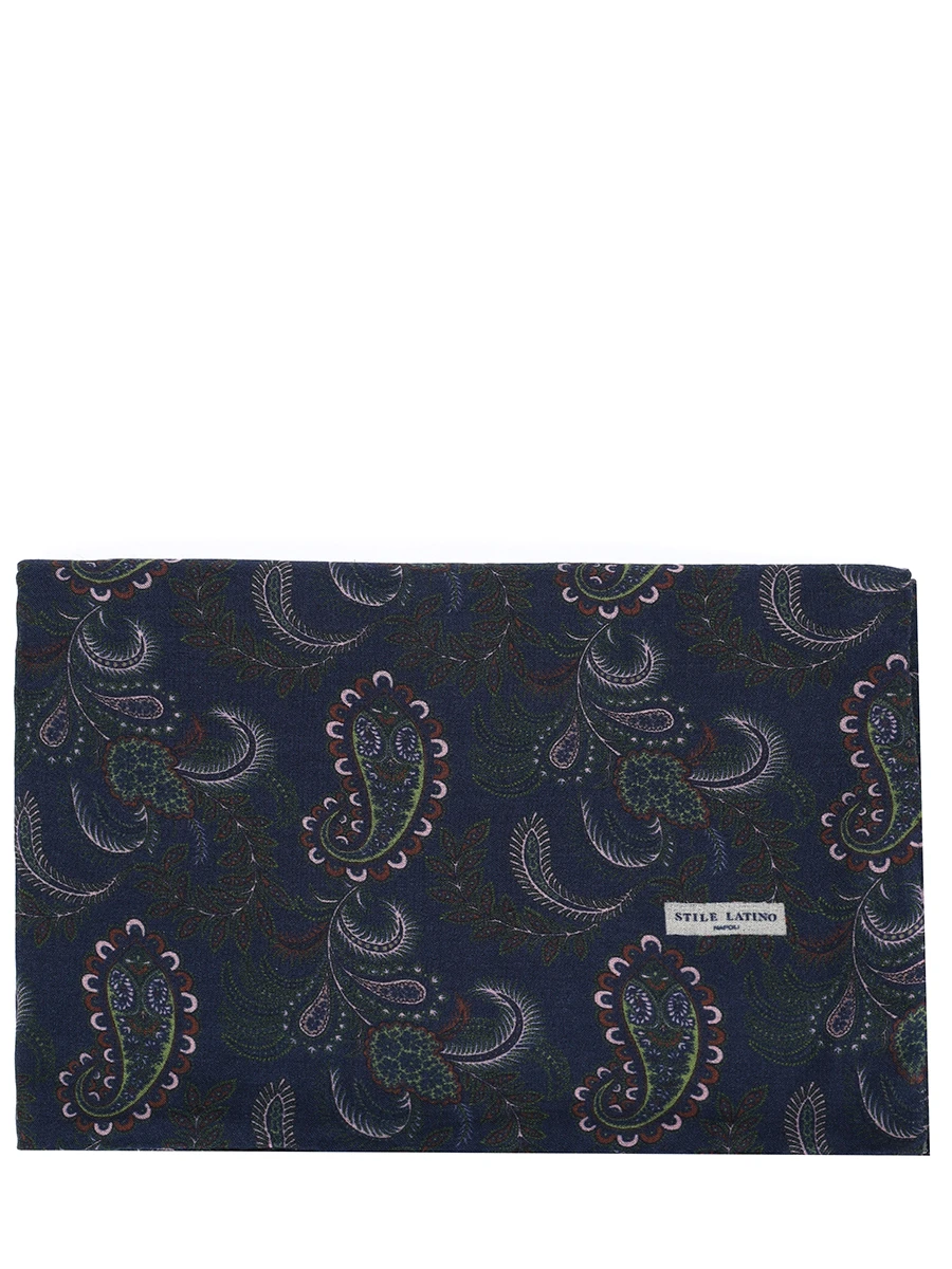 Шарф с принтом STILE LATINO STM22403 B28 Синий 