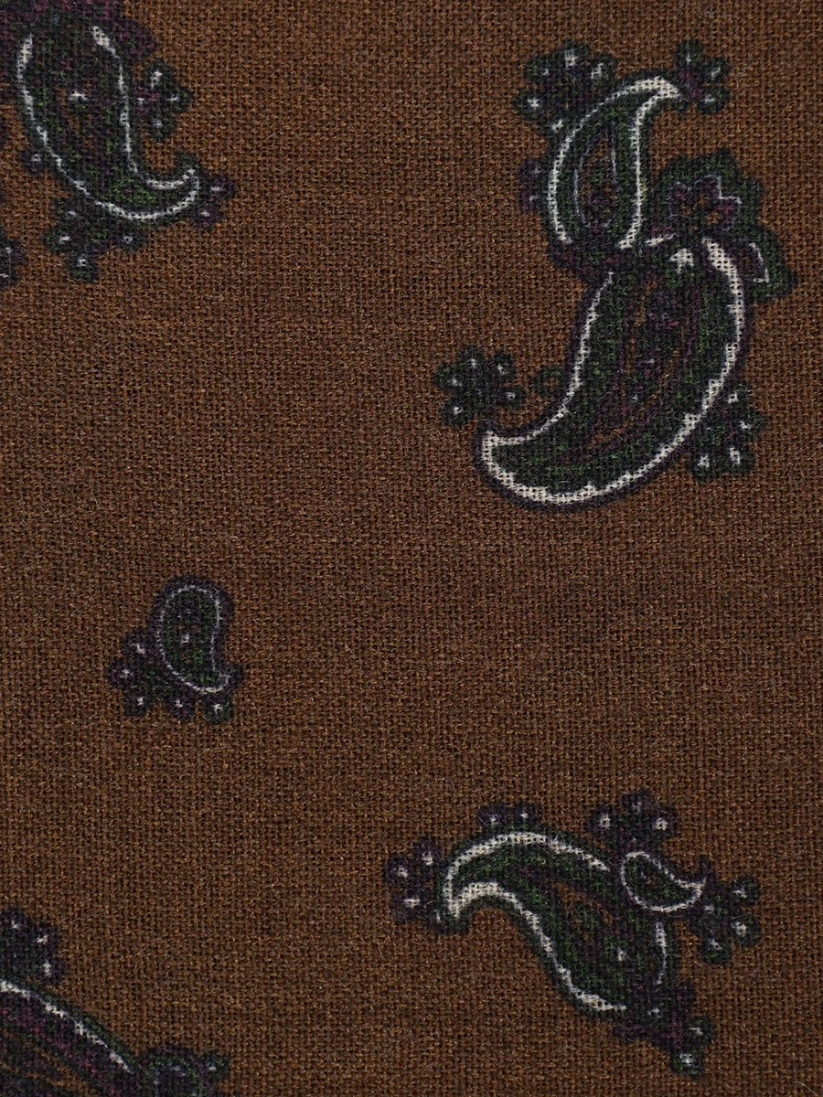 Шарф с принтом STILE LATINO STM22404 M26 Коричневый  Фото 3