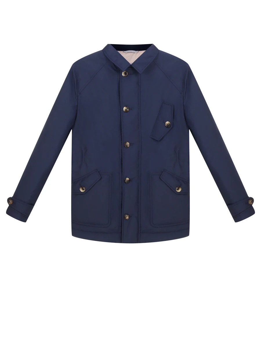 

Пуховик однотонный, Синий, BY463O317С CWW28