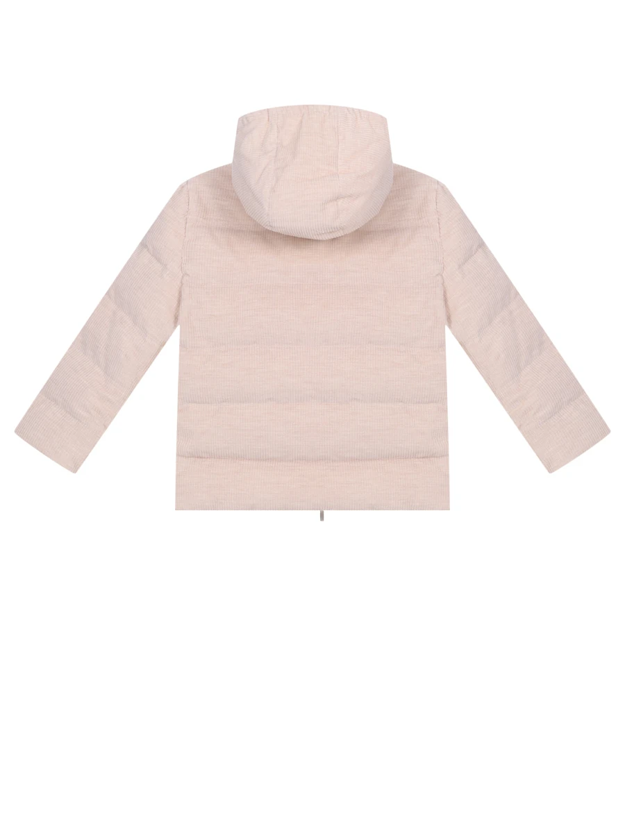 

Пуховик вельветовый, Бежевый, BY476J329B CRK42