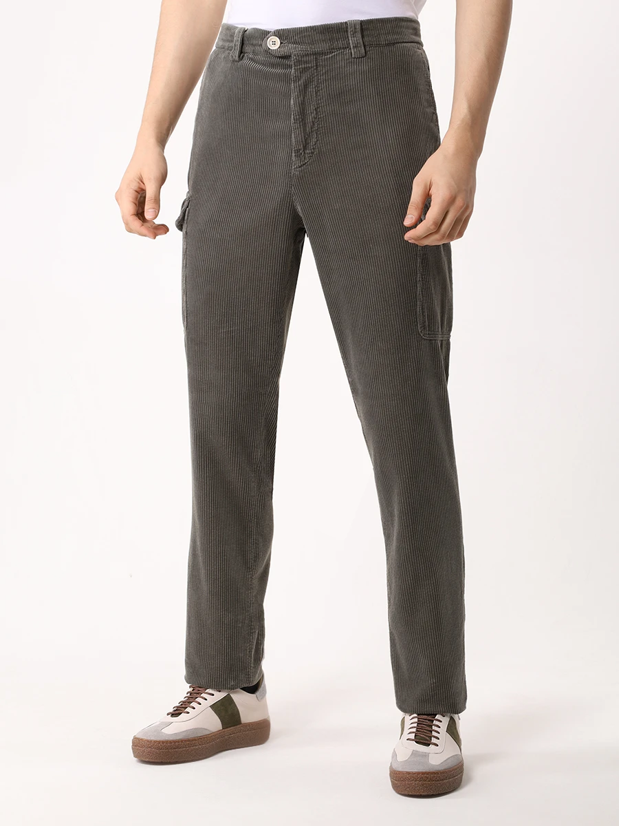 Брюки-карго вельветовые BRUNELLO CUCINELLI M280DE1890 C6315 Зеленый  Фото 4