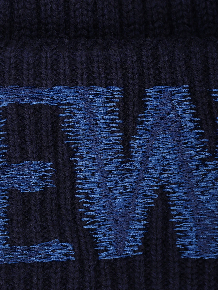 Шапка шерстяная LOEWE F540257X23 5110 Синий  Фото 3