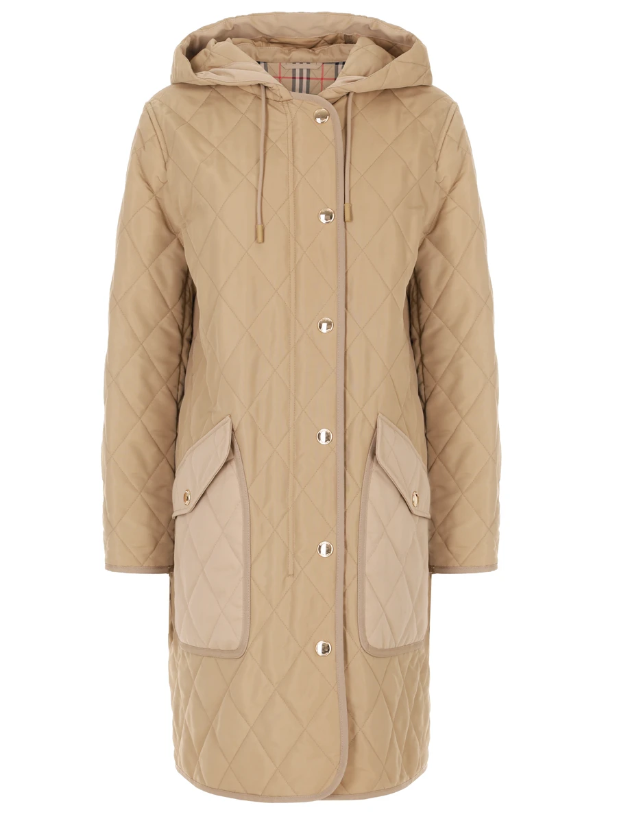 Куртка стеганая BURBERRY 8096352 Бежевый 