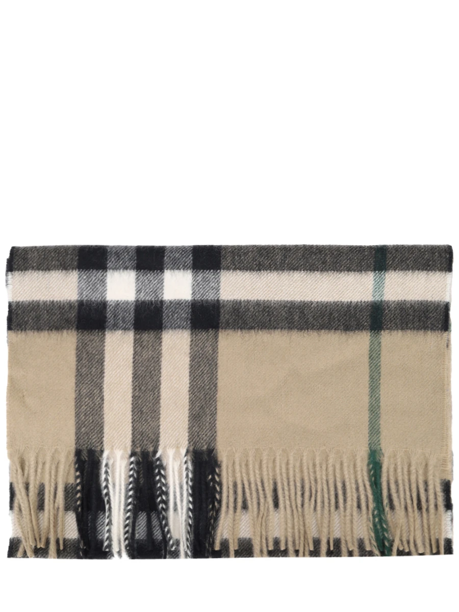 Шарф кашемировый BURBERRY 8091006 C1167 Зеленый 
