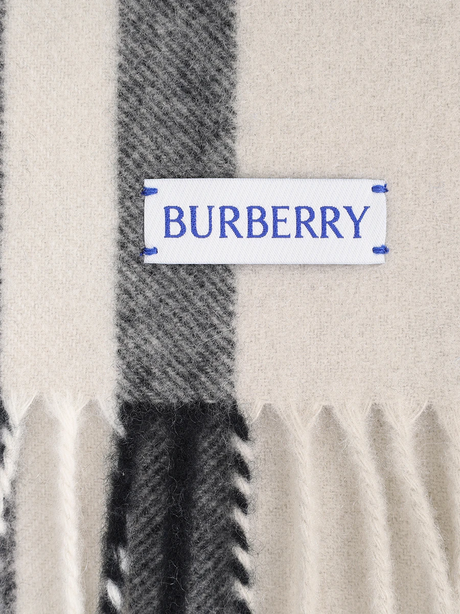 Шарф кашемировый BURBERRY 8085930 A3888 Зеленый  Фото 3