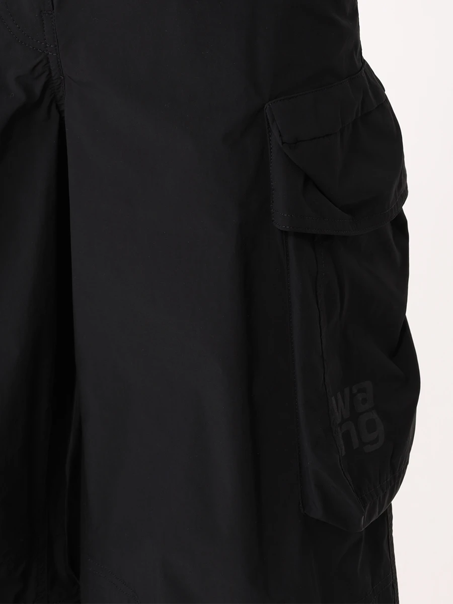Брюки-карго однотонные ALEXANDER WANG 4WC3244369 001 Черный  Фото 5