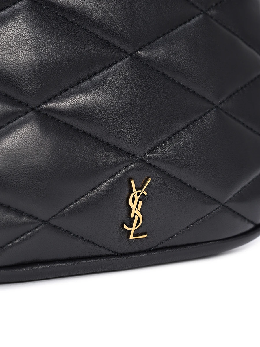 Сумка кожаная Sade SAINT LAURENT 793608-1EL07-1000 Черный  Фото 5