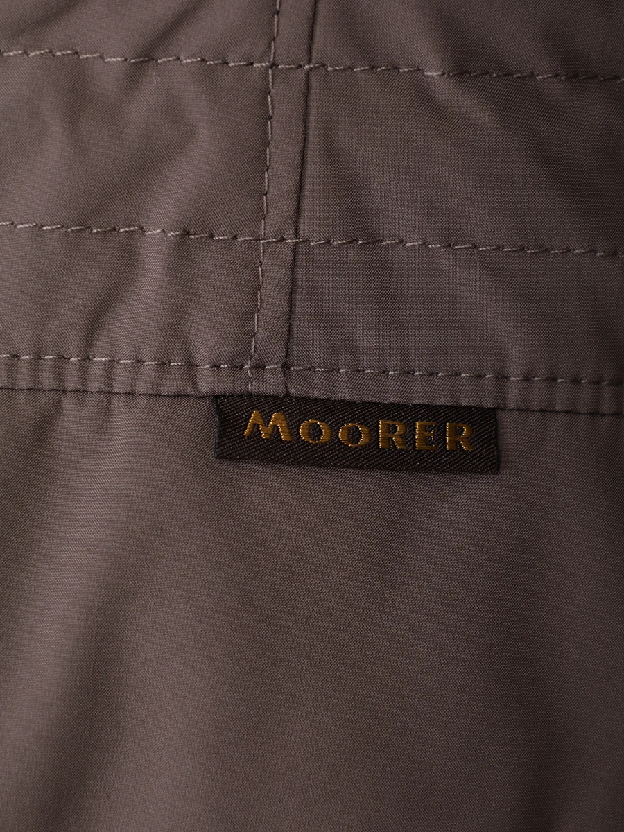 Куртка однотонная MOORER LEONARDO-STP VISONE МOUGI100225-TEPA023 Серый  Фото 6