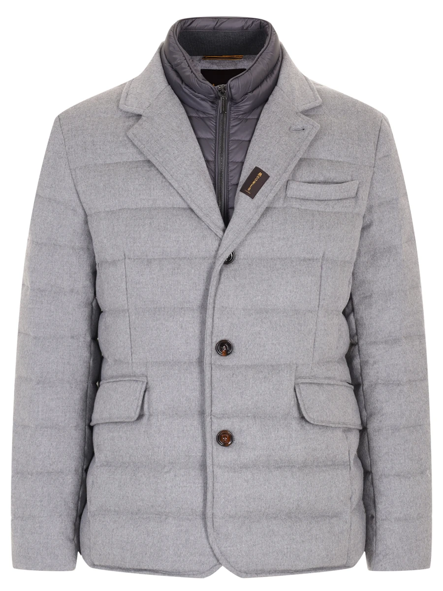 

Пуховик стеганый, Серый, NOMOS-LS9 LIGH GREY MOUGI100246-TEPA228