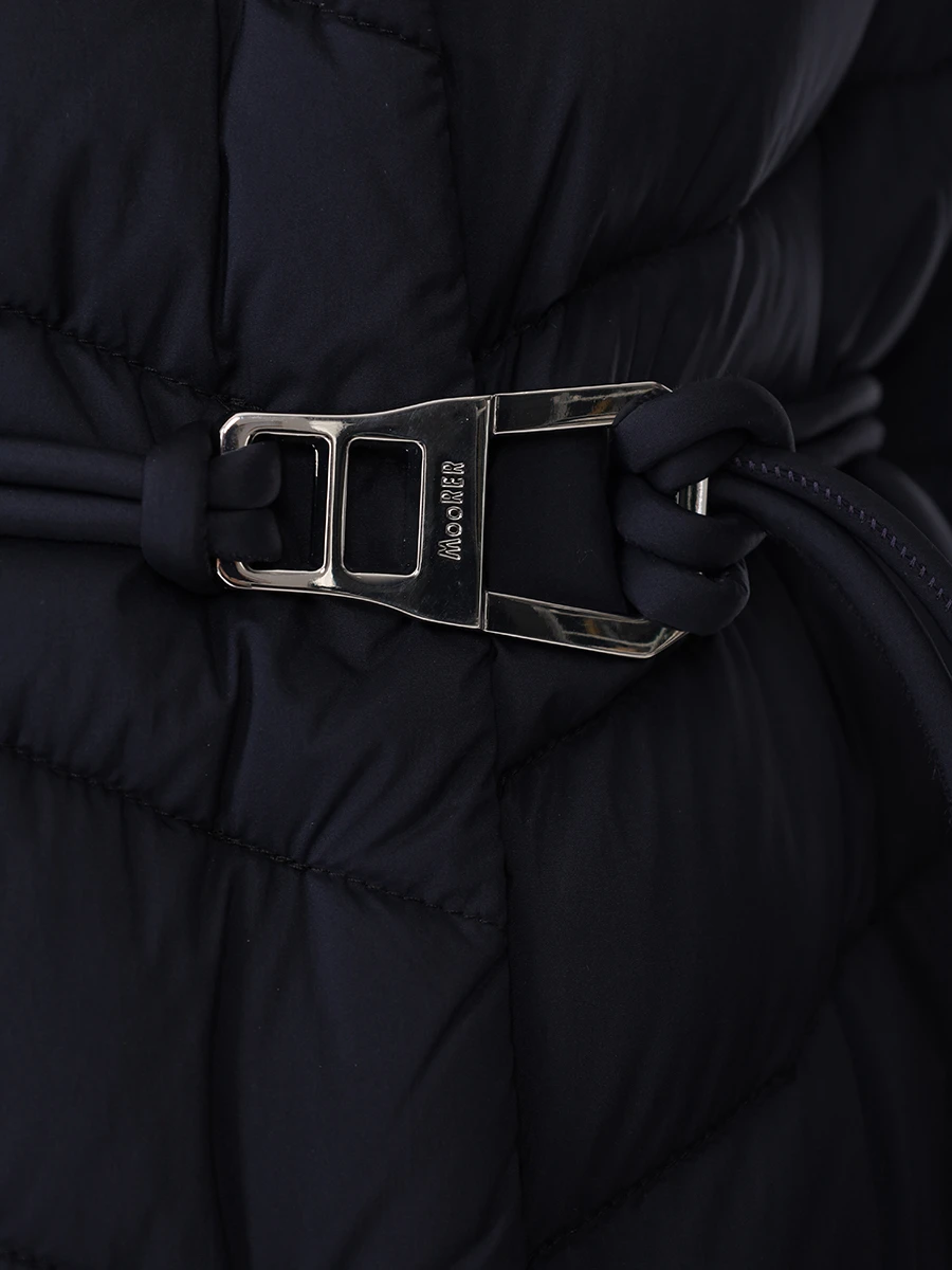Пуховик стеганый MOORER MODPI100172 Odette-S3 Dark blu 0402 Темно Синий  Фото 6