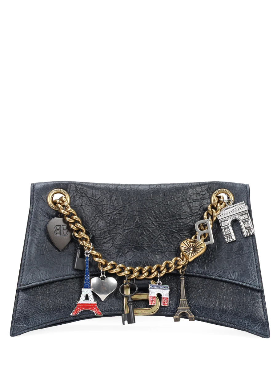 Сумка кожаная BALENCIAGA 781920 2AA6W 1000 Черный 