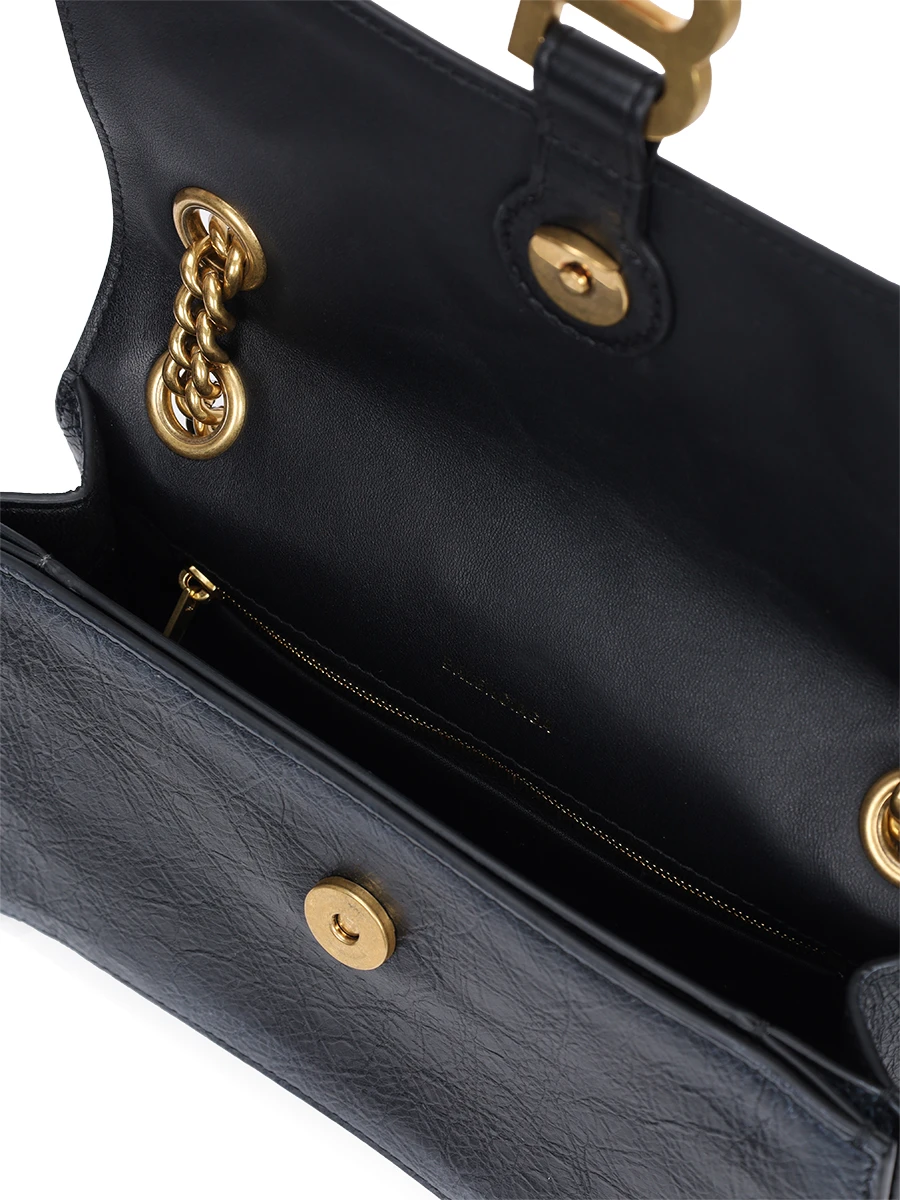 Сумка кожаная BALENCIAGA 781920 2AA6W 1000 Черный  Фото 3