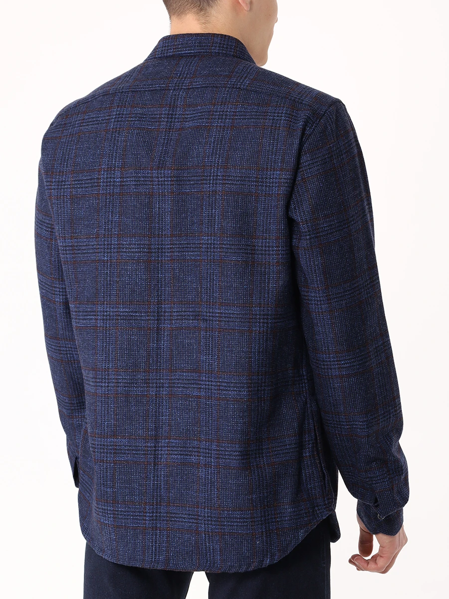 

Рубашка Regular Fit шерстяная, Синий, UMCBUBAK0169E02001