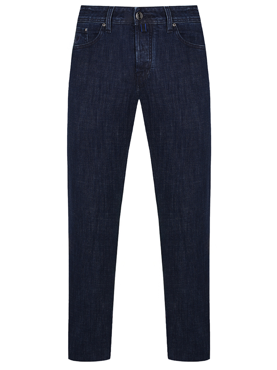 Джинсы Regular Fit хлопковые JACOB COHEN UQM05 30 S4194 823D Темно- Синий 