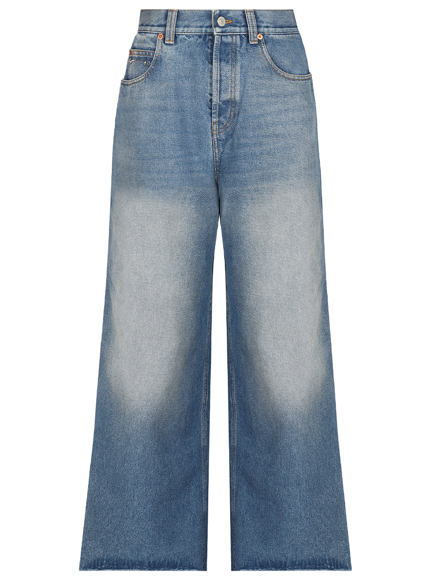 Джинсы хлопковые GUCCI