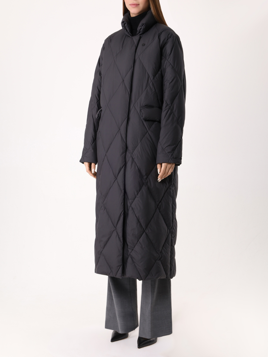 

Пуховик стеганый, Серый, 1114SW-1061-A101 Темно