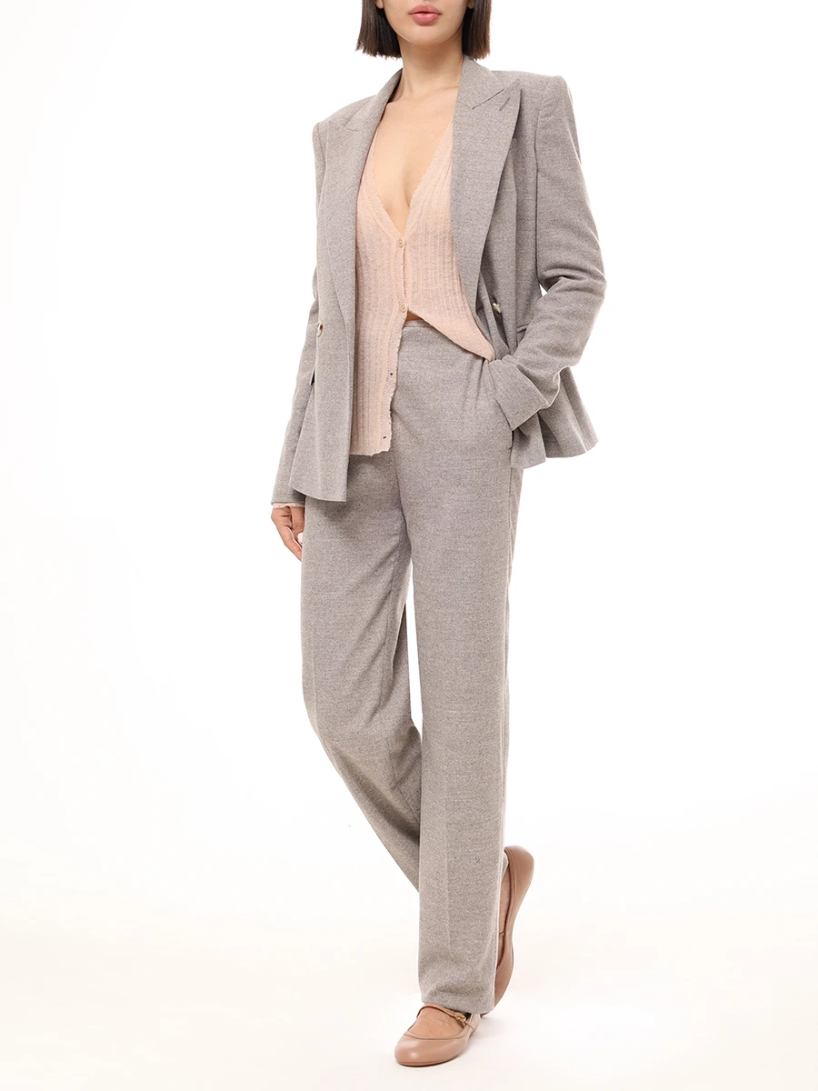 Кардиган шерстяной BOSS 50518298/848 Розовый  Фото 2