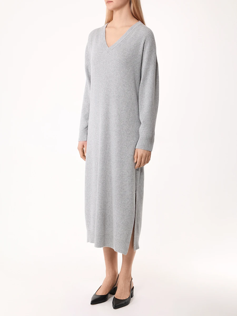Платье шерстяное LORENA ANTONIAZZI I24121AM96B/2472 2111 Серый  Фото 4