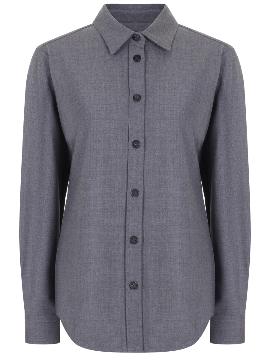 

Рубашка однотонная, Серый, I2447CA12A/4646 996