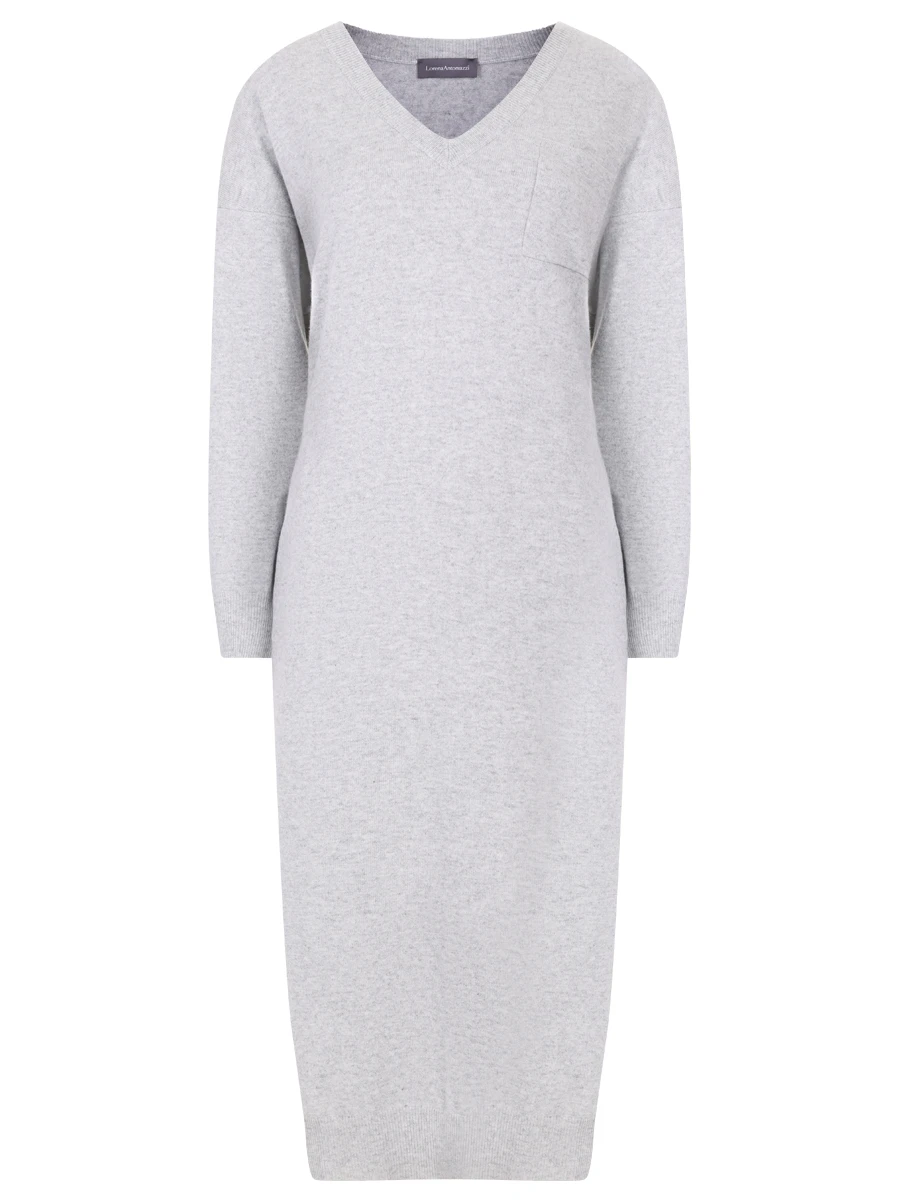 Платье шерстяное LORENA ANTONIAZZI I24123AM96A/2472 920 Серый 