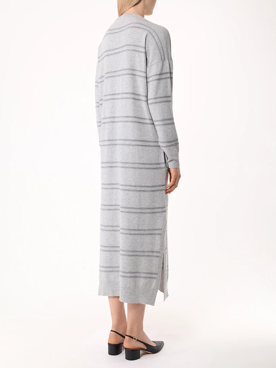 Платье шерстяное LORENA ANTONIAZZI I24146AM26C/2472 2362 Серый  Фото 3