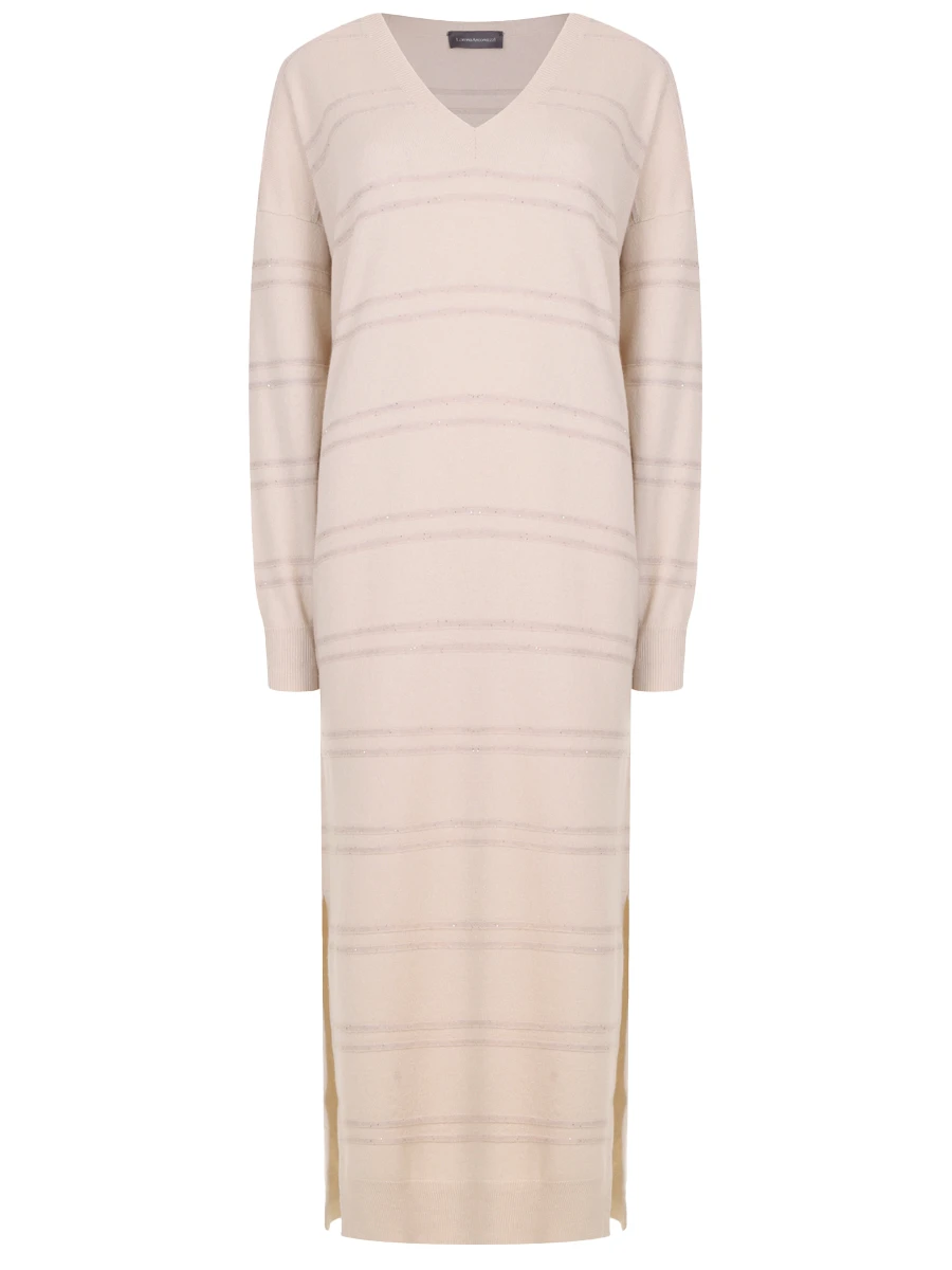 Платье шерстяное LORENA ANTONIAZZI I24146AM26C/2472 2361 Бежевый 