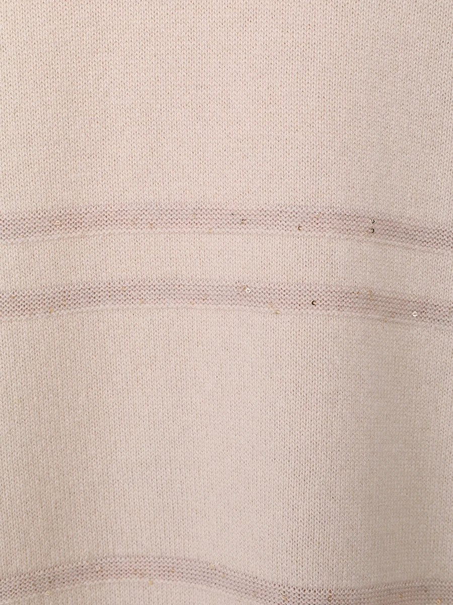 Платье шерстяное LORENA ANTONIAZZI I24146AM26C/2472 2361 Бежевый  Фото 6