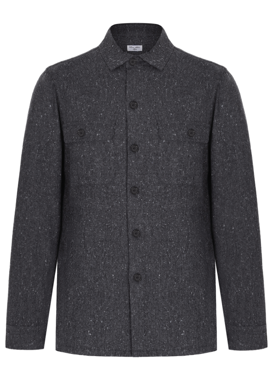 Рубашка Regular Fit шерстяная CESARE ATTOLINI