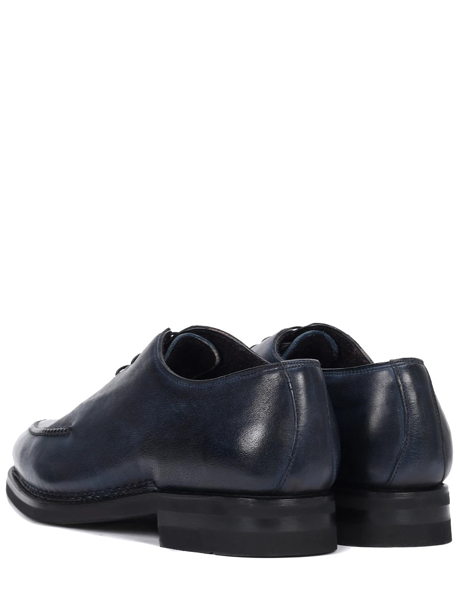 

Оксфорды кожаные на байке, Синий, BRAMANTE