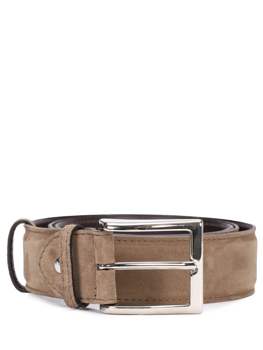 Ремень замшевый BONTONI BELT 120 Бежевый 