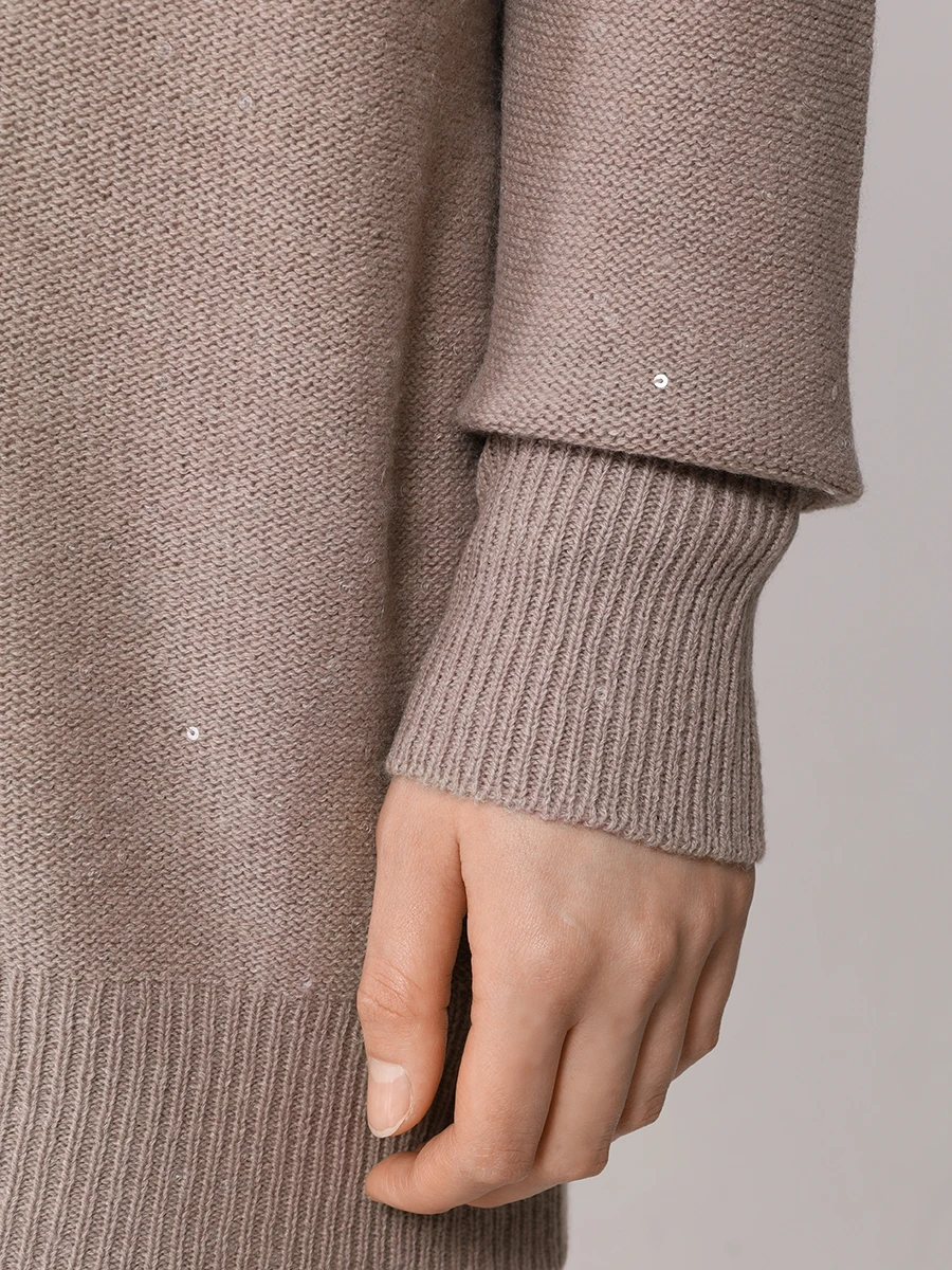 Кардиган шерстяной LORENA ANTONIAZZI I24101CM09E/I24101CE67A/2989 218 Коричневый  Фото 6