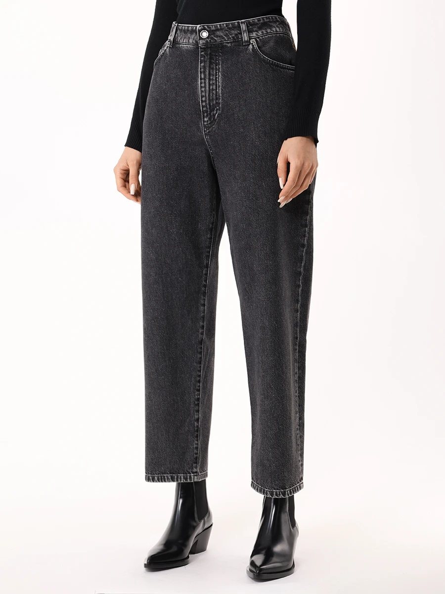 

Джинсы хлопковые, Серый, FTC7CDG8LV5 S9001