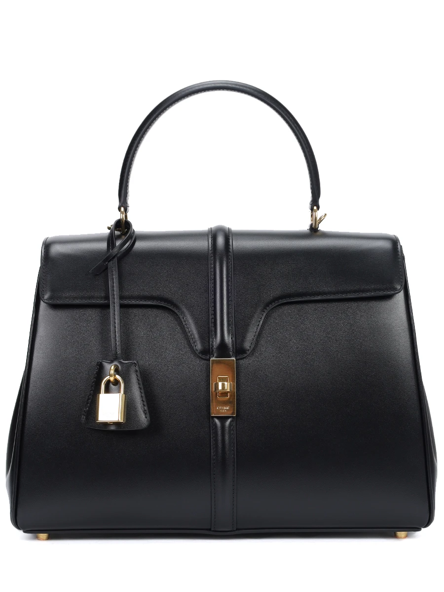 Сумка кожаная 16 CELINE 187373BEY.38NO Черный 