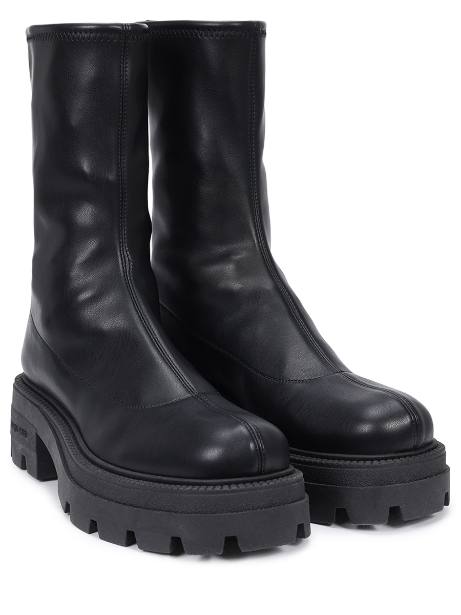 

Ботинки из экокожи SR Milla, Черный, B10540-MTEE54-1000-470